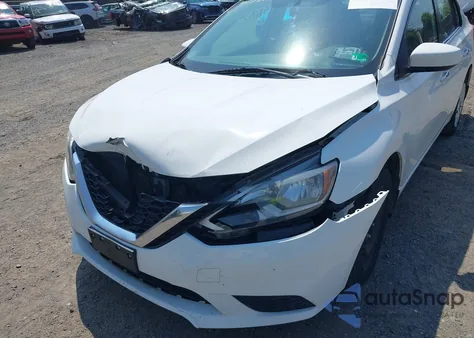 2016 Nissan Sentra S z USA, uszkodzony, nr VIN 3N1AB7AP6GY242880